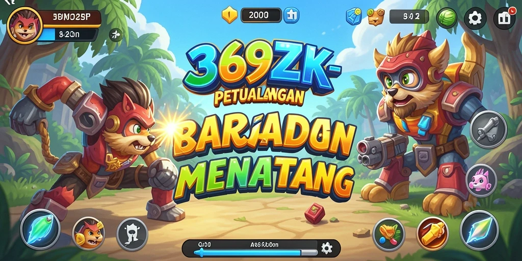 Tampilan gameplay Arcade yang seru dan menantang di 369ZK.