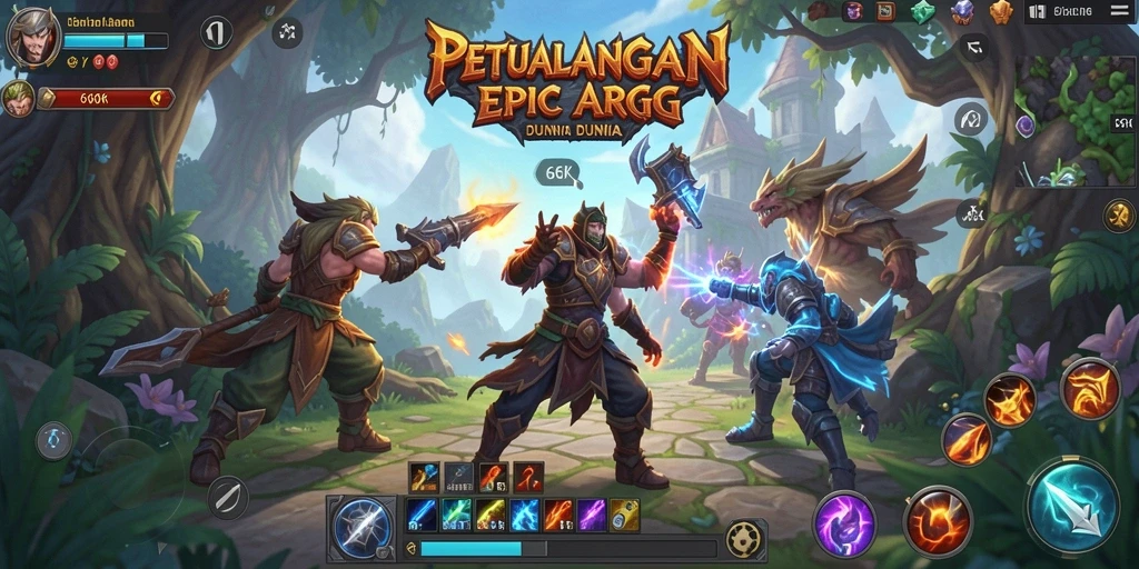 Screenshot gameplay yang menampilkan aksi seru di <strong>66K</strong>.
