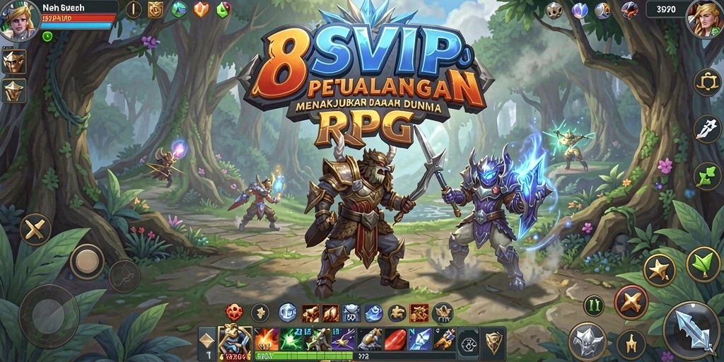 Screenshot menampilkan gameplay seru dalam dunia RPG 8SVIP.