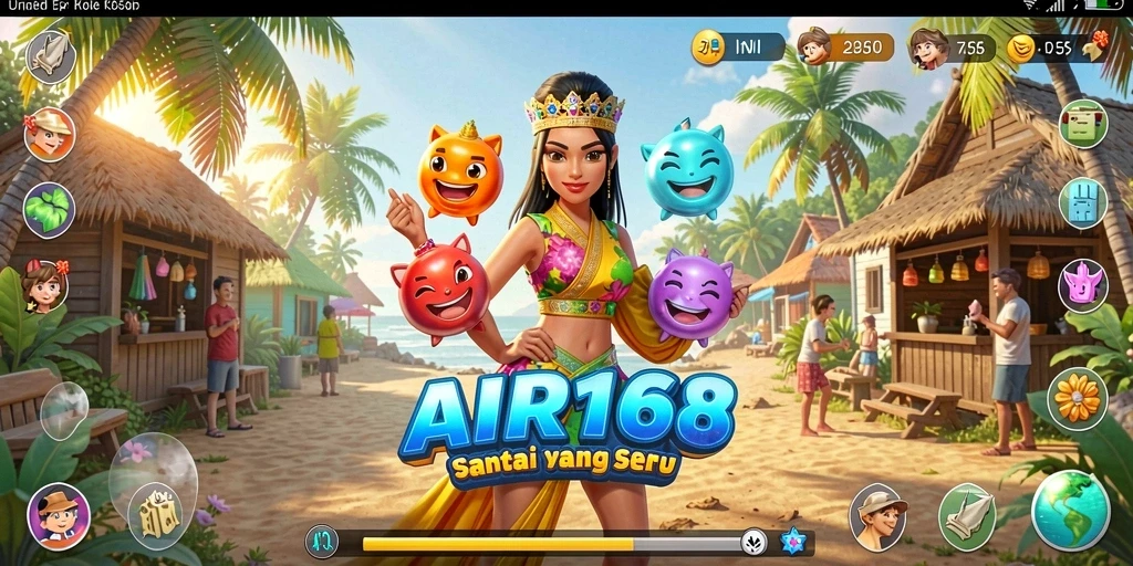 Tampilan gameplay yang menarik dan menyenangkan dari AIR168.