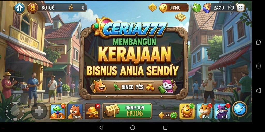 Tampilan gameplay CERIA777 yang menarik dan interaktif.