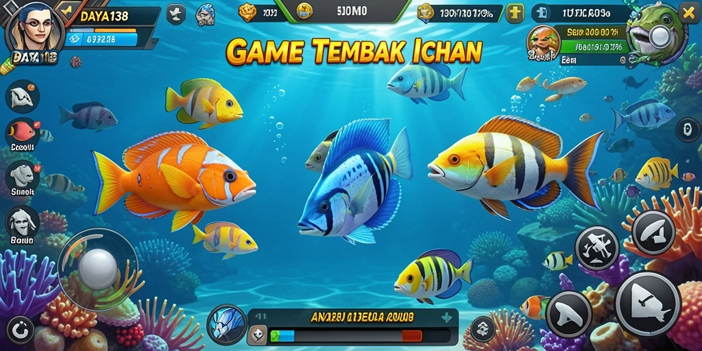 Gameplay Tembak Ikan yang seru dan menantang di DAYA138.