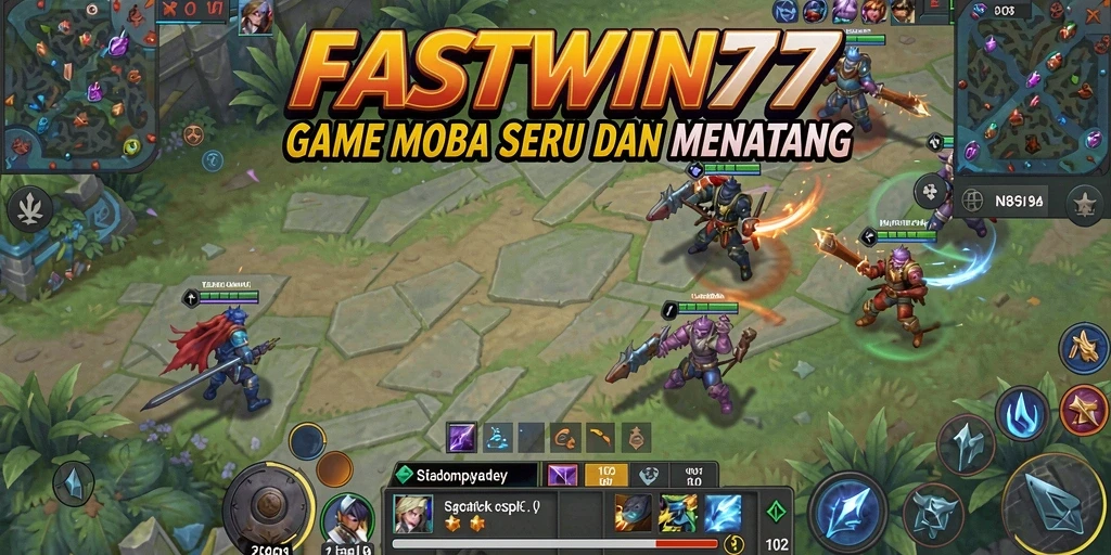 Tampilan aksi seru dalam permainan <strong>FASTWIN77</strong>