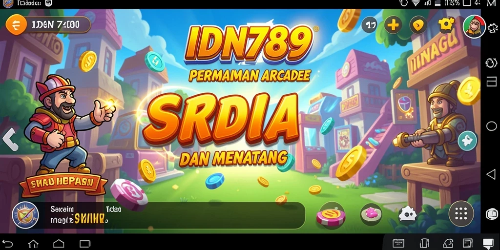 Tampilan gameplay seru dari IDN789 dengan grafis menawan.