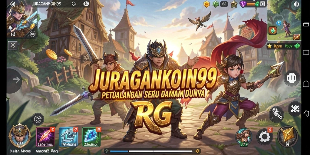 Tampilan gameplay JURAGANKOIN99 yang mendalam dan menarik.