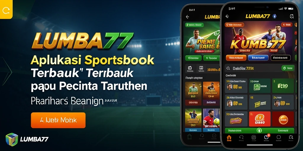 Tampilan utama LUMBA77 menampilkan berbagai pilihan taruhan olahraga.