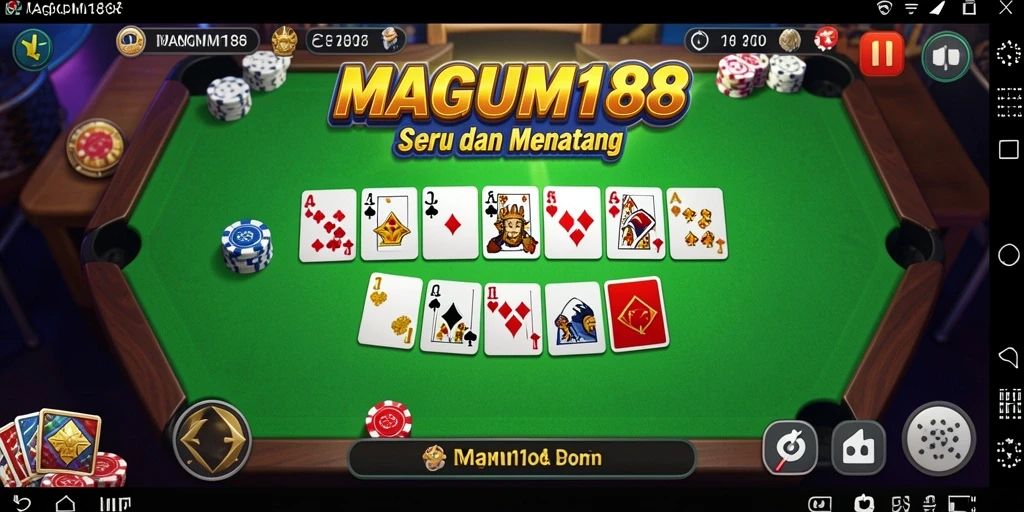 Gameplay seru dari permainan Domino di MAGNUM188.