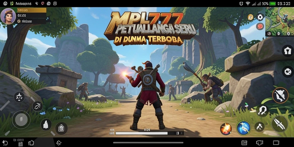 Screenshot MPL777 menampilkan aksi seru dalam dunia terbuka yang luar biasa.