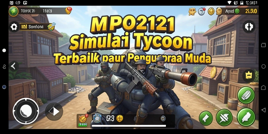 Tampilan menarik dari gameplay MPO2121 yang penuh strategi Tycoon.