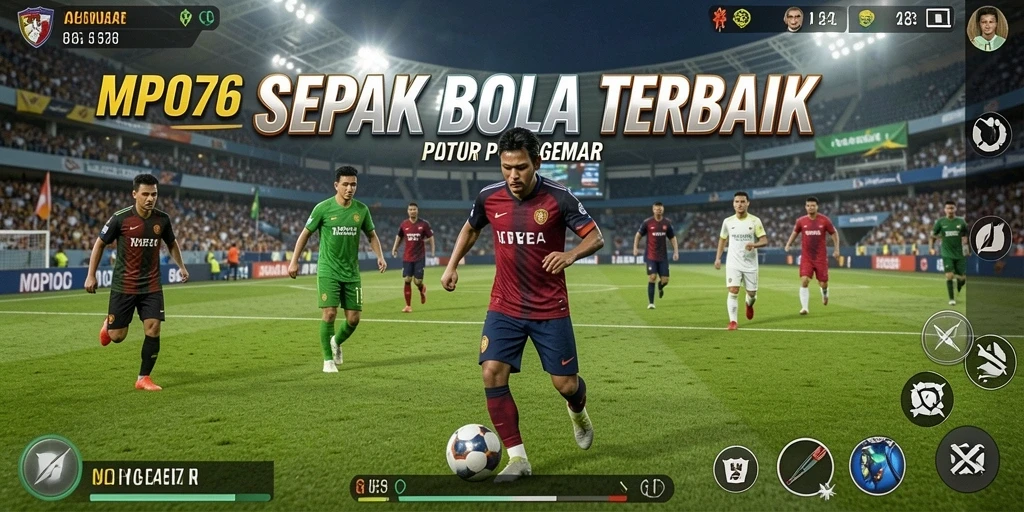 Pengalaman gameplay menarik dalam sepak bola dengan grafis menawan.