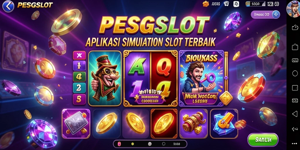 Screenshot gameplay PESGSLOT menunjukkan keseruan permainan slot.