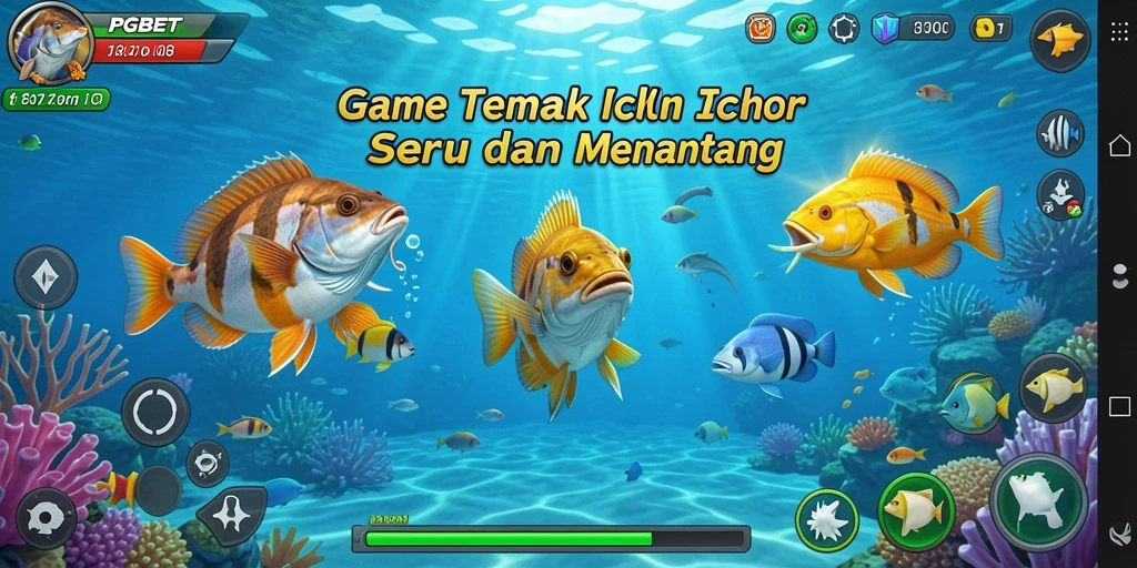 Screenshot PGBET menampilkan aksi tembak ikan yang seru.