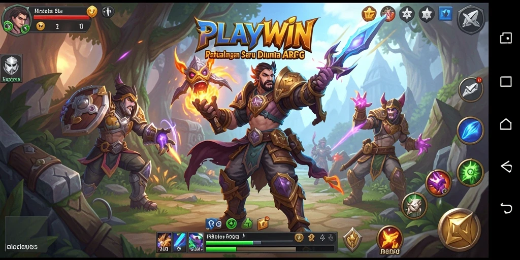 Tampilan gameplay seru dalam <strong>PLAYWIN</strong> yang penuh aksi.