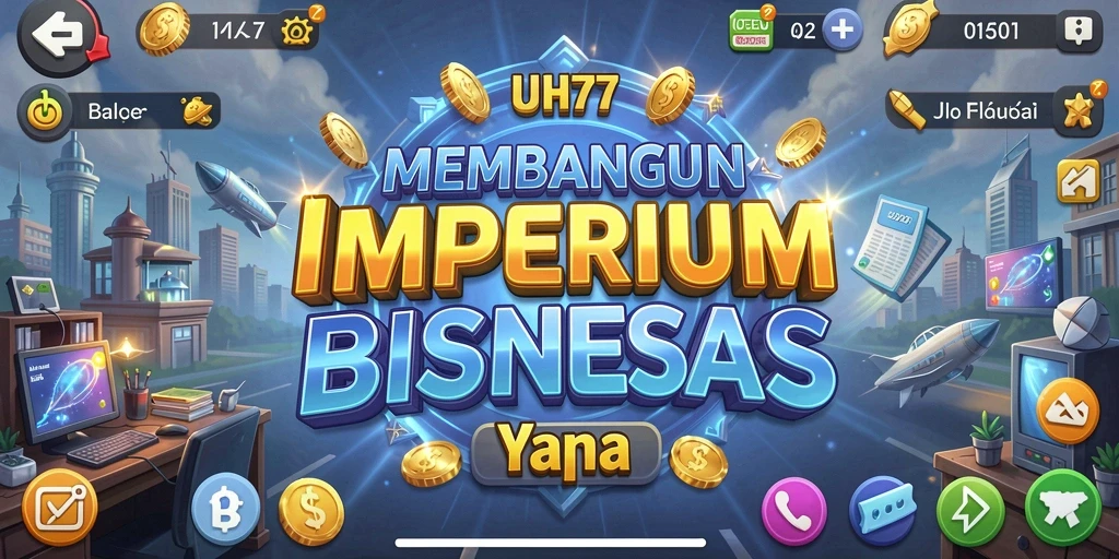 Tampilan gameplay UH77 yang menarik dan penuh strategi Tycoon.