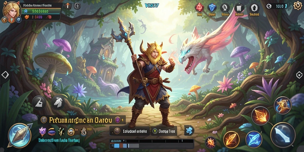 Tampilan utama gameplay VIO77 yang memukau dan mengasyikkan.