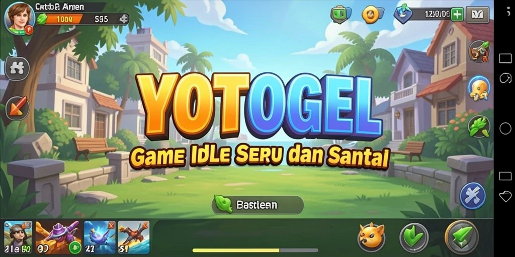 Tampilan seru gameplay YOTOGEL dengan alur permainan Idle.